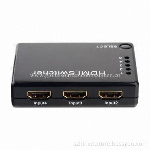 Mini HDMI Amplifier Switcher, USB2.0 480Mbps Bandwidth